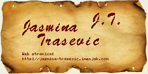 Jasmina Trašević vizit kartica